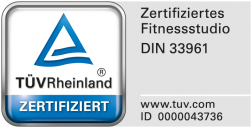 Das Fitnesscenter Merkelbach ist ein vom TÜV zertifiziertes Fitnessstudio